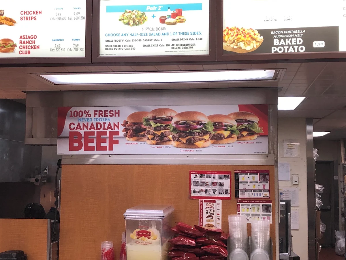 Menu, Wendy's