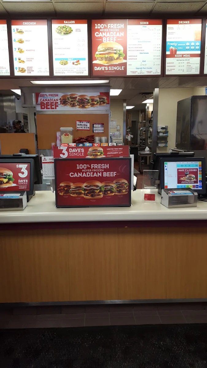 Menu, Wendy's