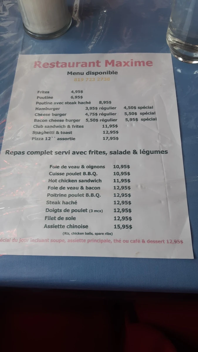 Menu photo 1
