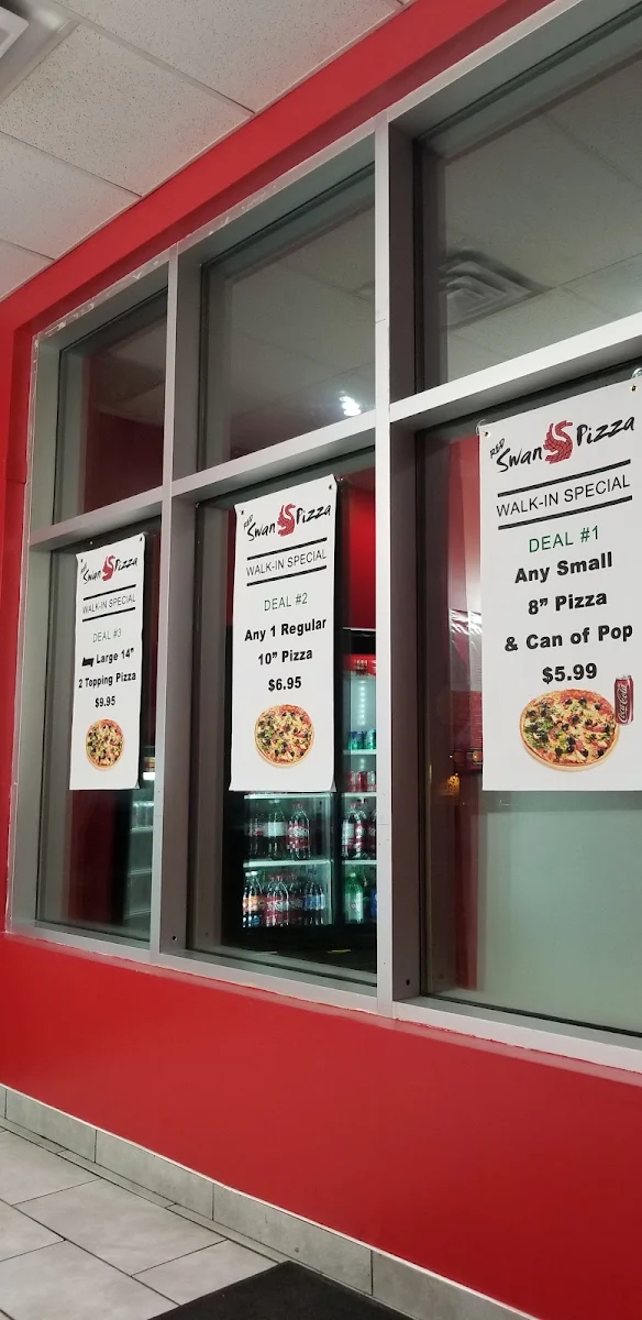 Menu, Red Swan Pizza - Calgary Macleod Trail