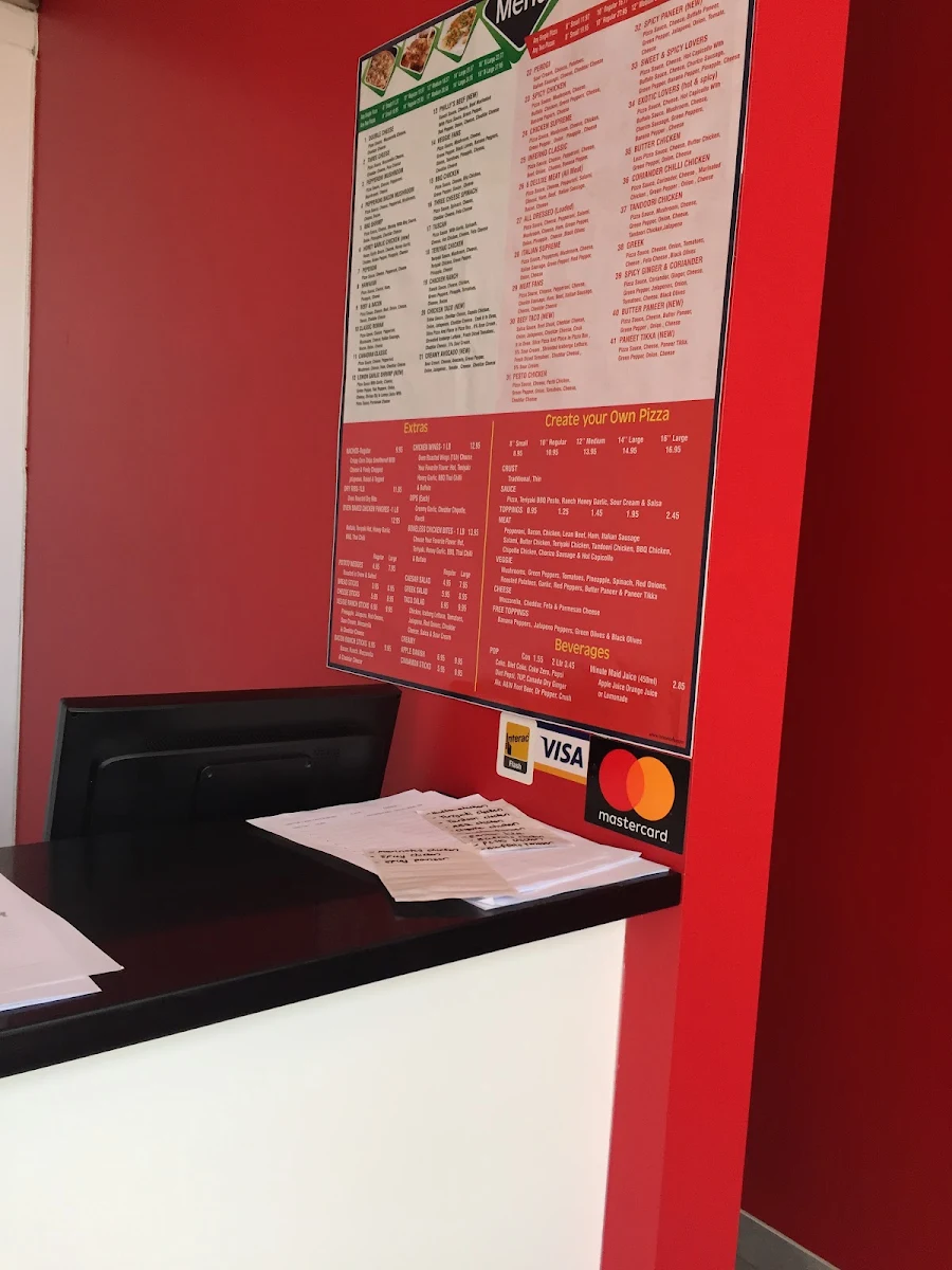 Menu, Red Swan Pizza - Calgary Macleod Trail
