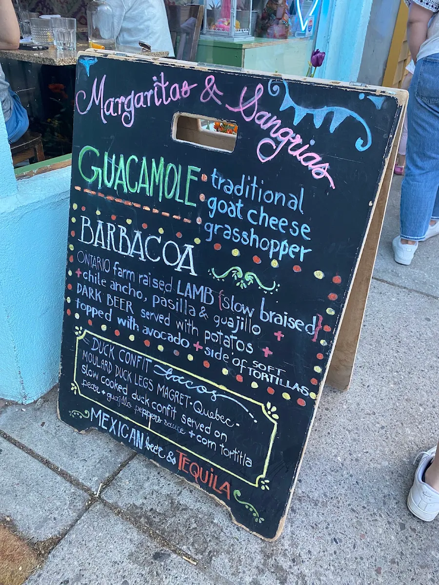 Menu, XOLA