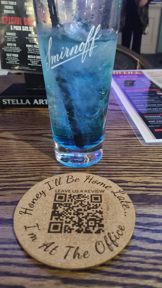 Menu, The Office Pub & Grill