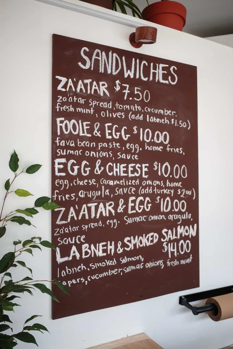 Menu, Makann