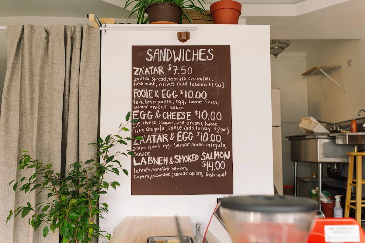 Menu, Makann