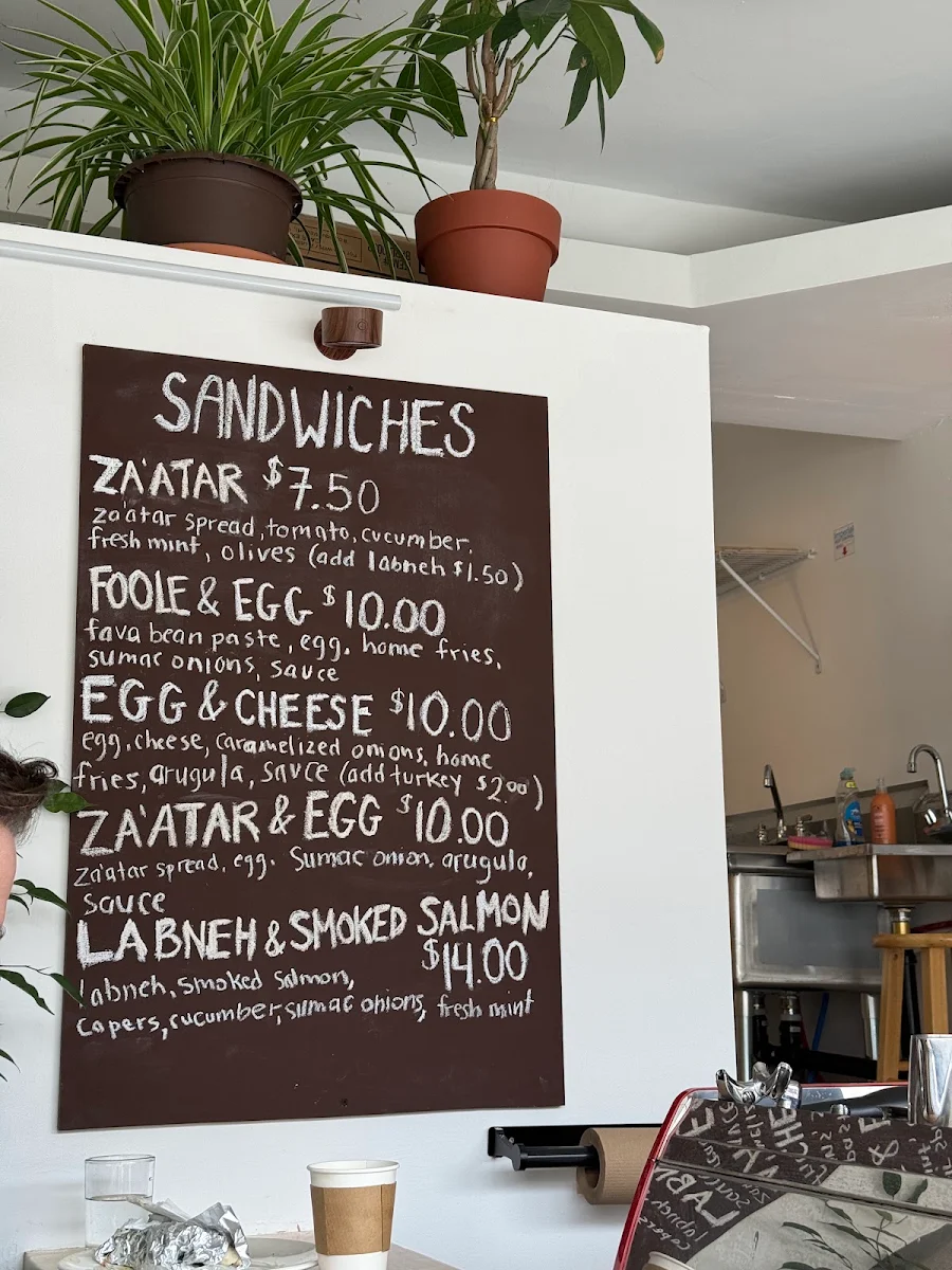 Menu, Makann