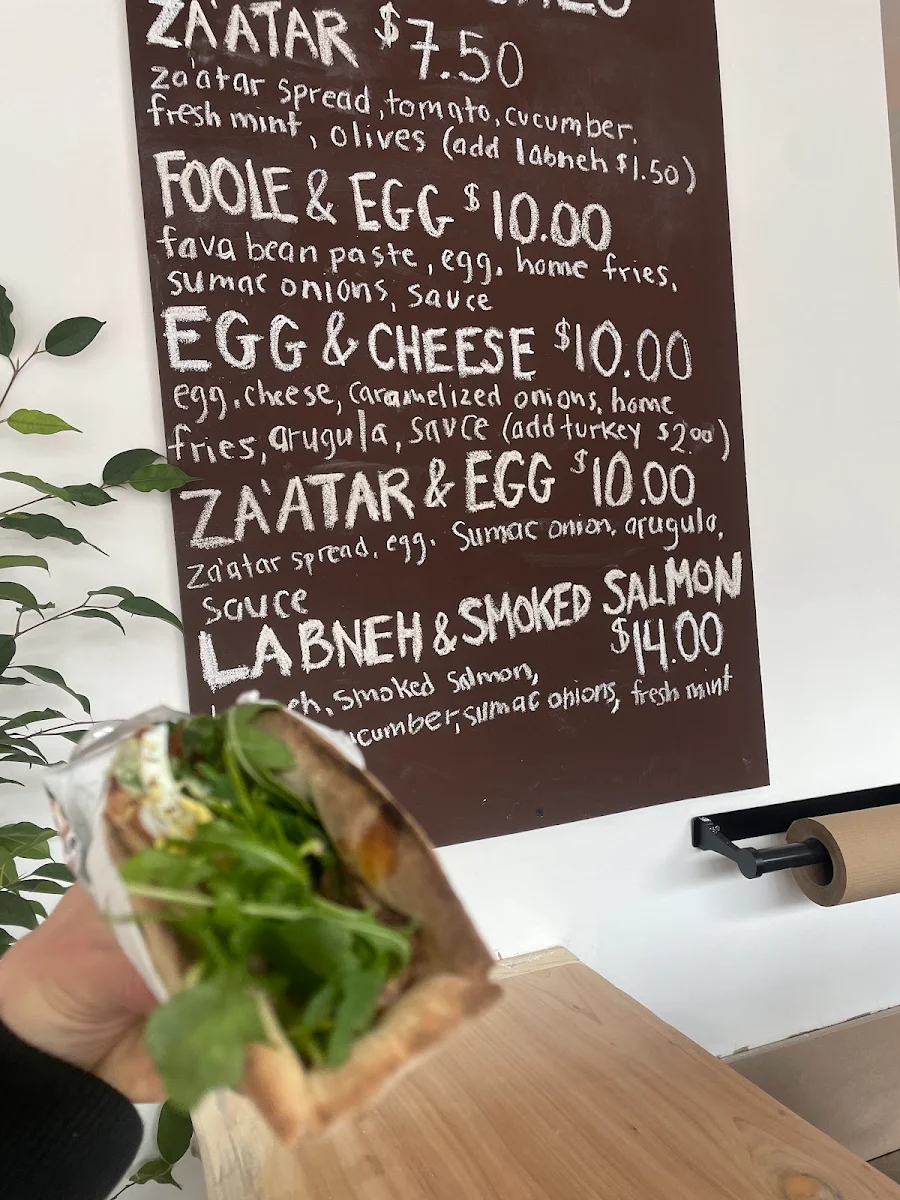 Menu, Makann
