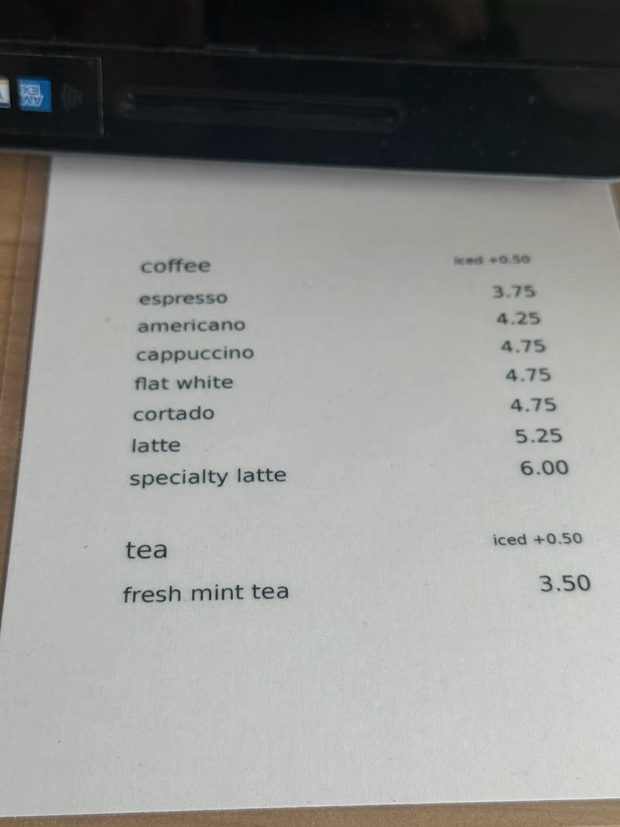 Menu, Makann