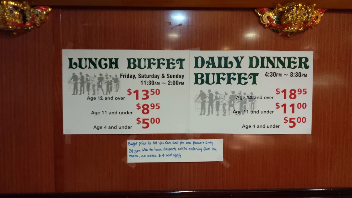 Menu, Driftwood Restaurant Campbell River