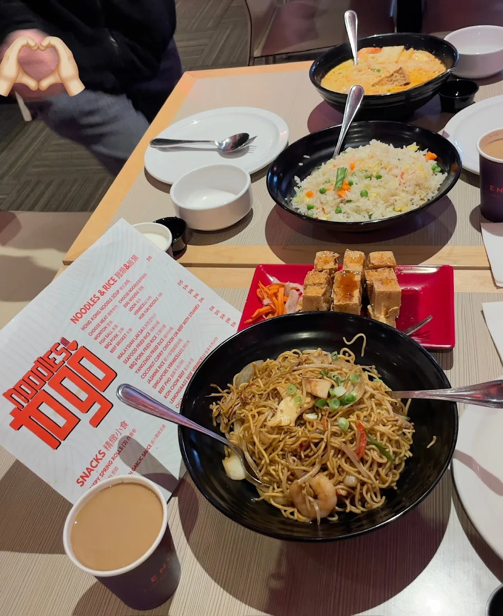Menu, Noodles To Go