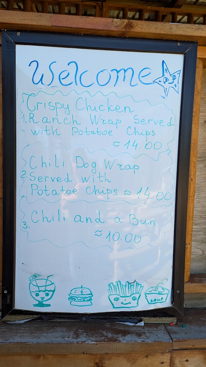 Menu, Cyn City Saloon