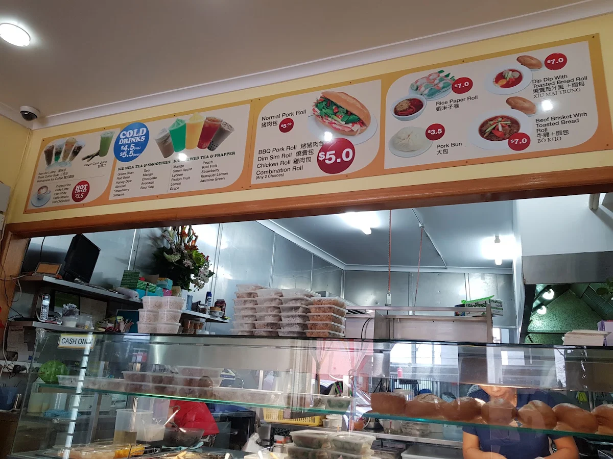 Menu, Happy Snack Cafe House Homebush West