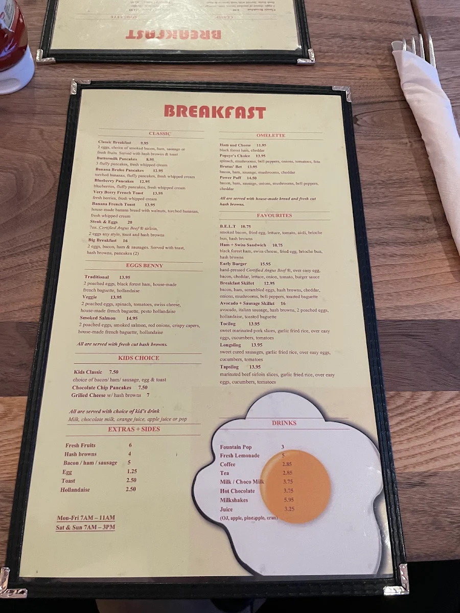 Menu, Twenty Eight Urban Kitchen