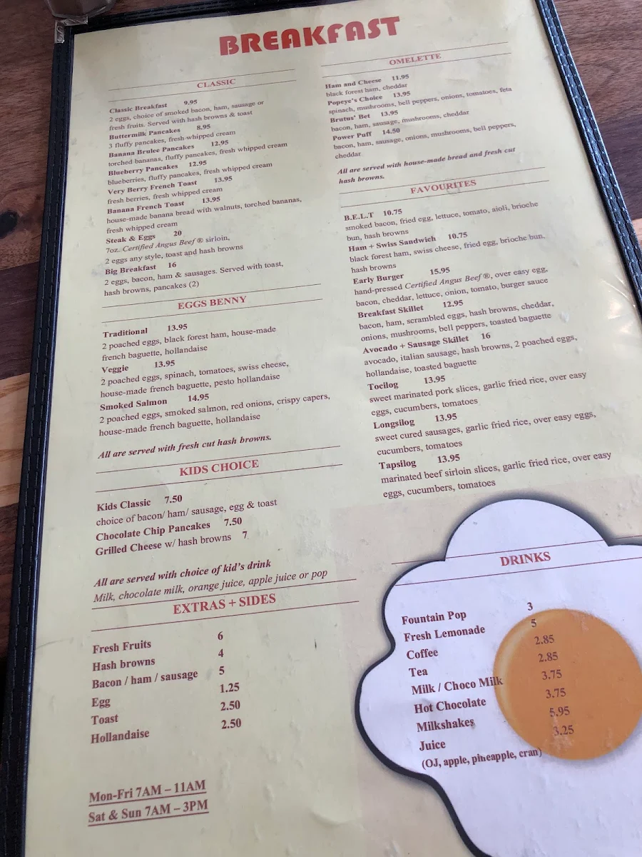 Menu, Twenty Eight Urban Kitchen