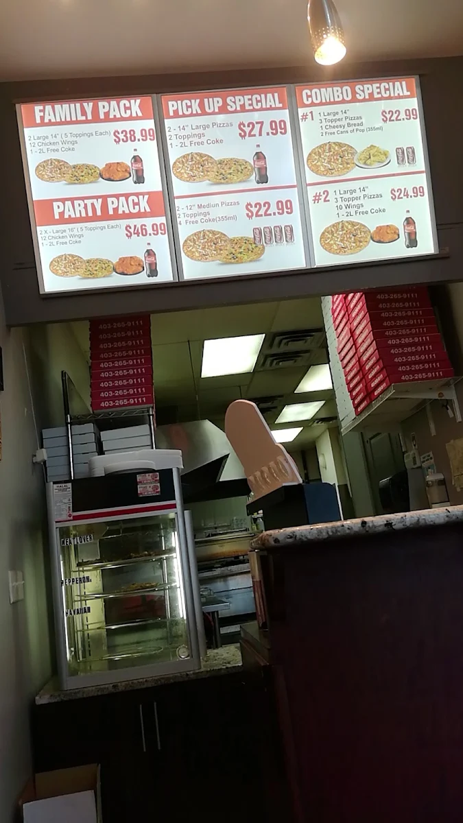Menu, Subway