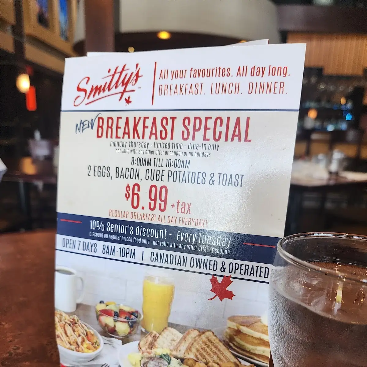 Menu, Smitty's Family Restaurant - Sault Ste Marie