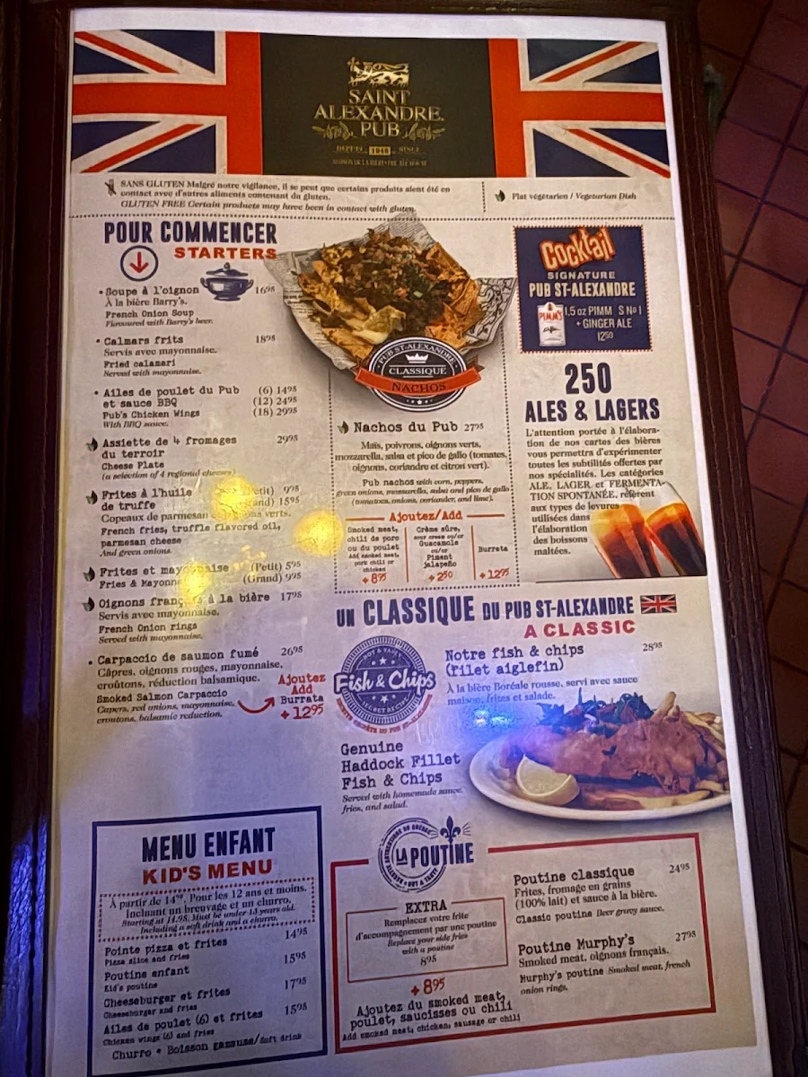 Menu photo 1