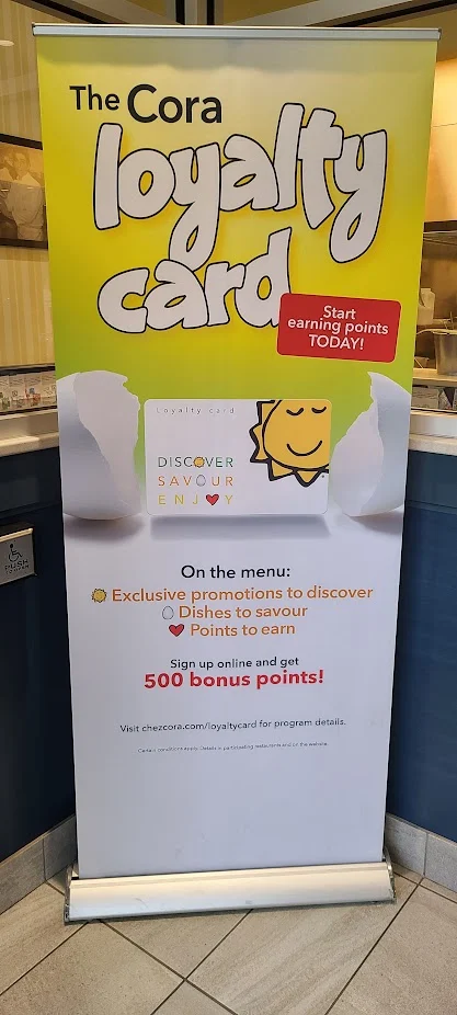 Menu, Cora Breakfast and Lunch