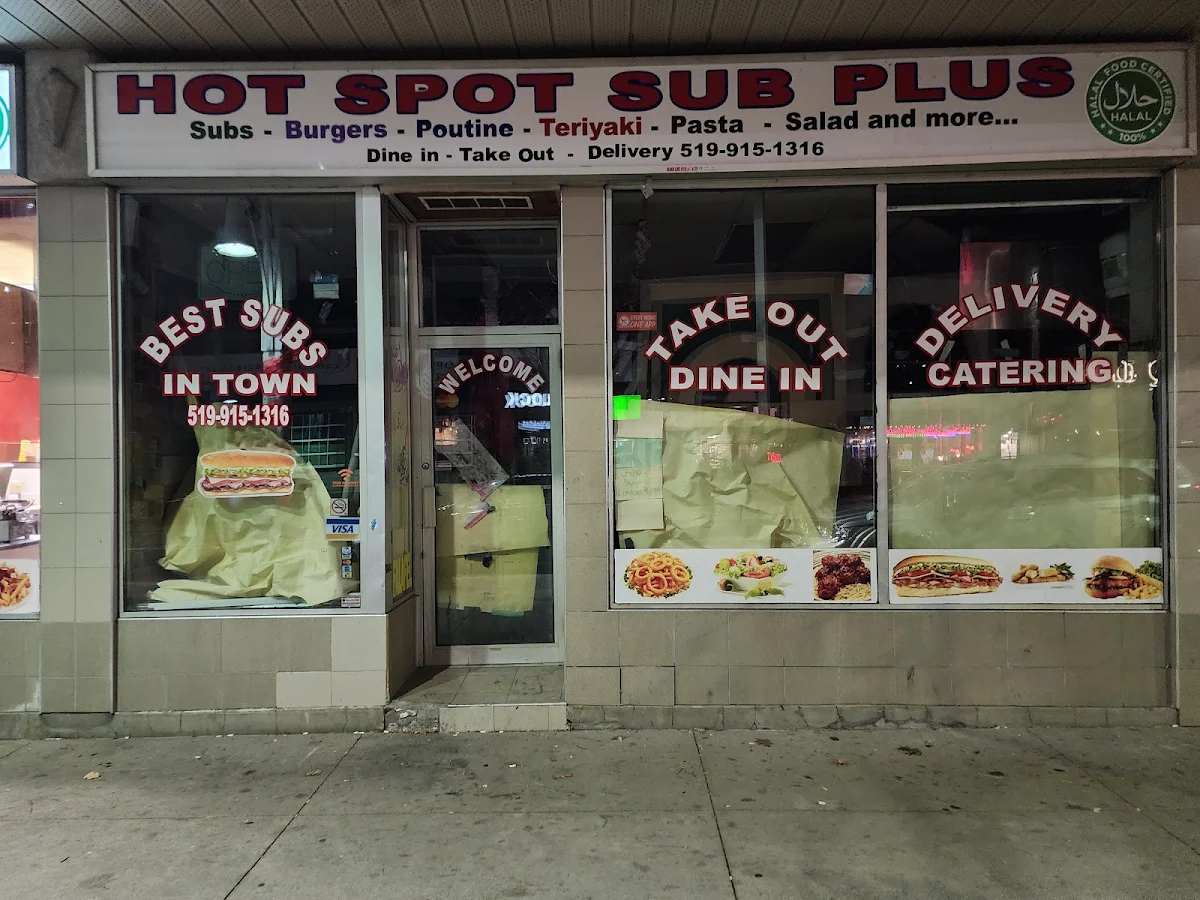 Menu, Shawarma Hot Spot
