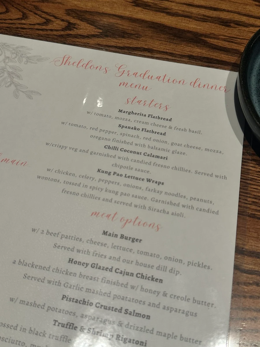 Menu, State & Main