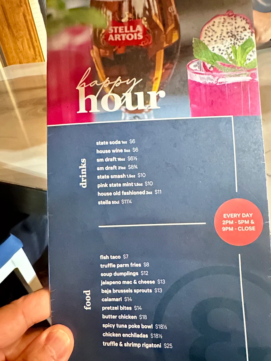 Menu, State & Main