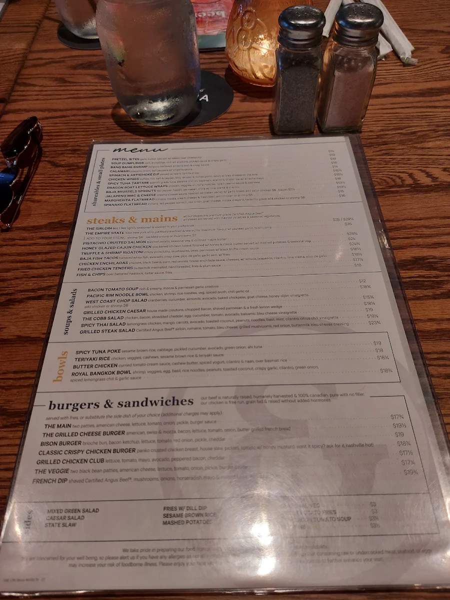 Menu, State & Main