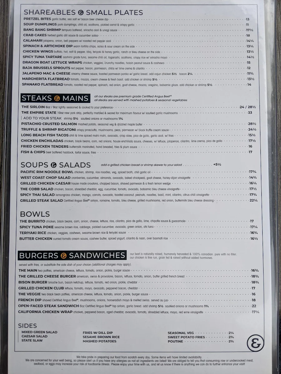Menu, State & Main
