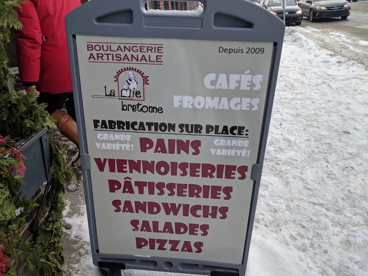 Menu, La Mie Bretonne