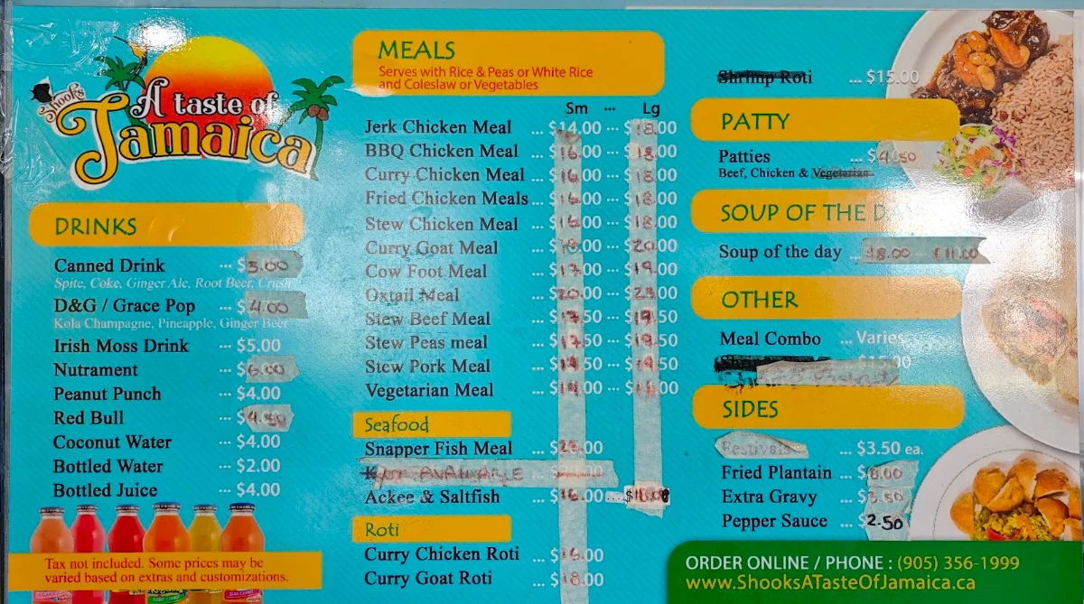 Menu photo 1