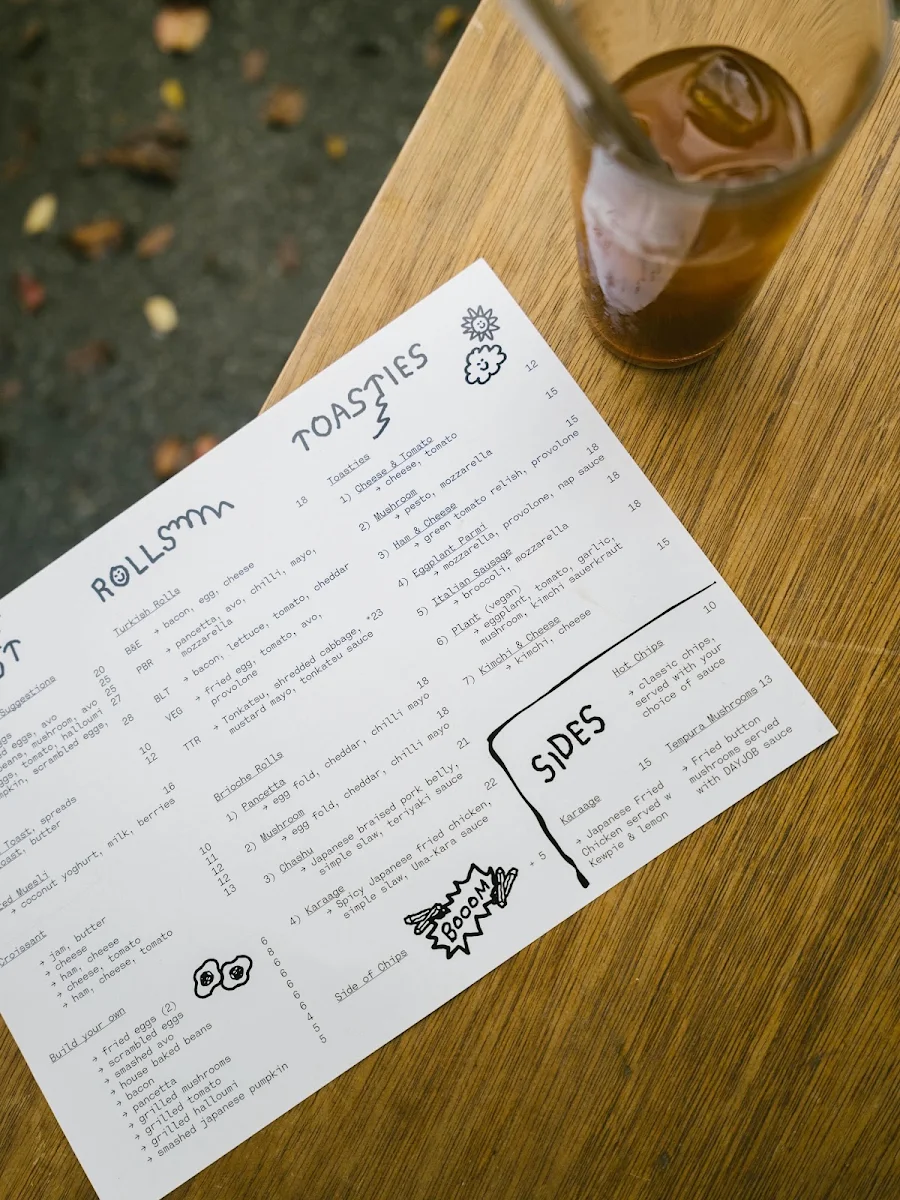 Menu, DAYJOB