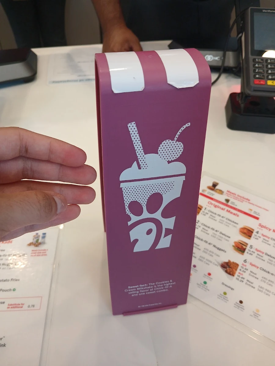 Menu, Chick-fil-A