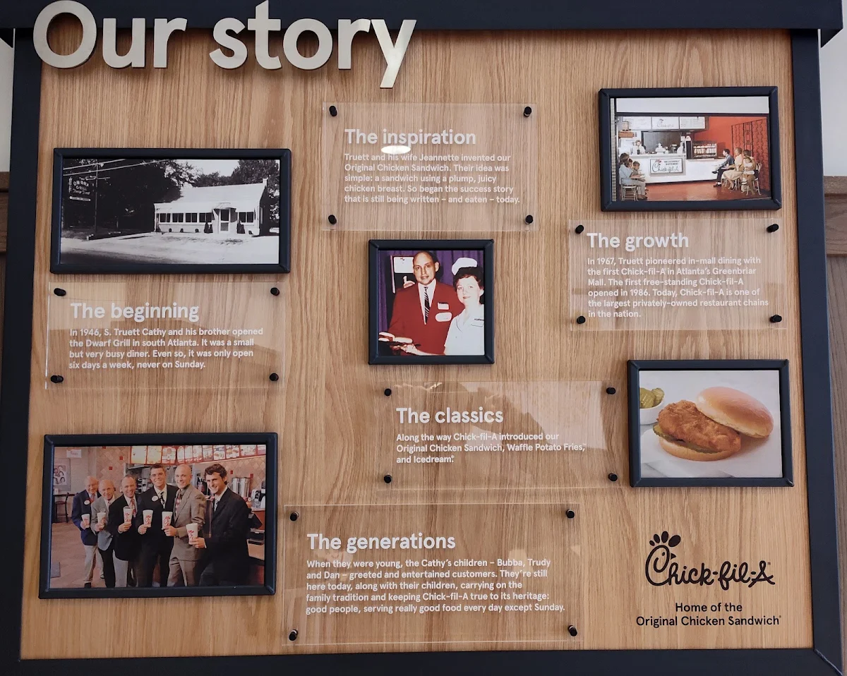 Menu, Chick-fil-A