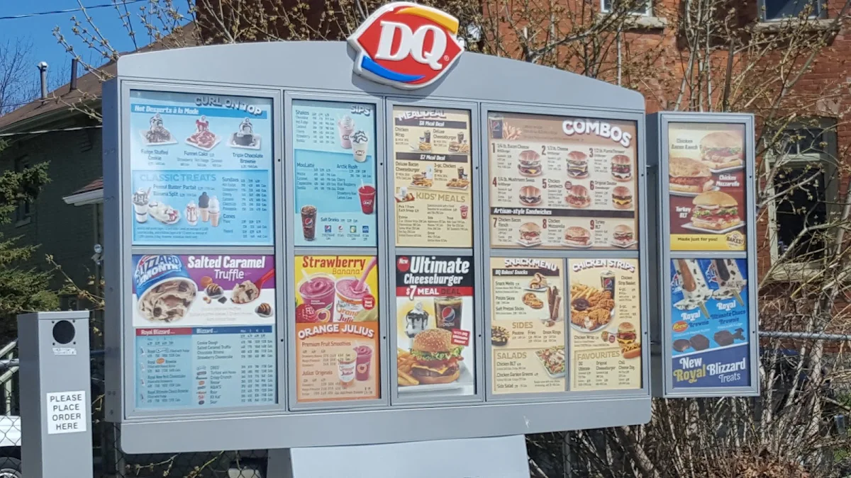Menu, Dairy Queen Grill & Chill