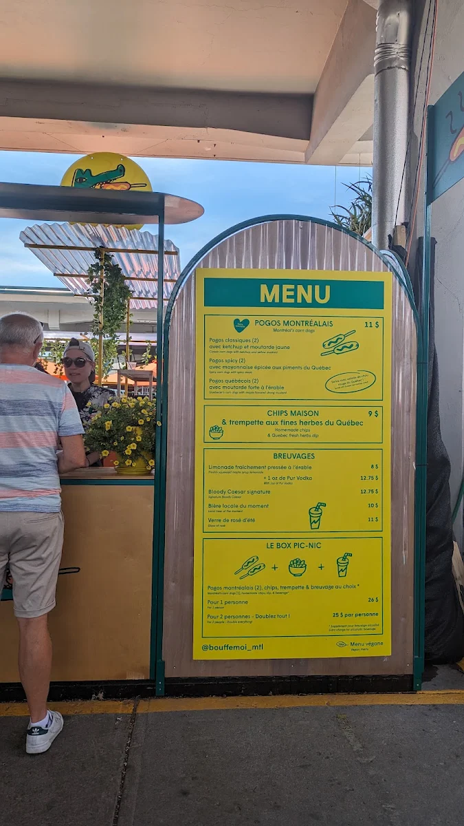 Menu, Bouffe-moi !