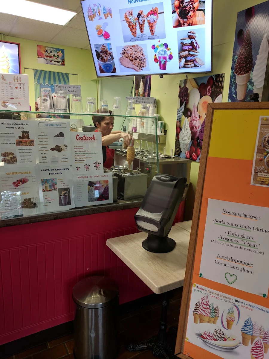 Menu, O' Sommet Glacé