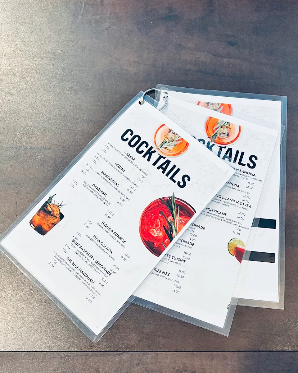 Menu, 506 All Day Grill
