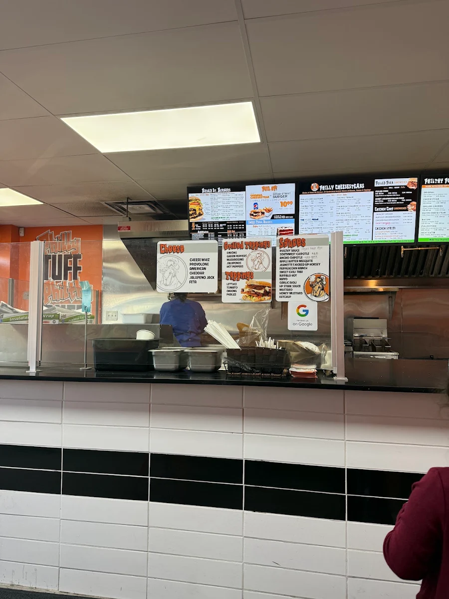 Menu, Philthy Phillys Brampton