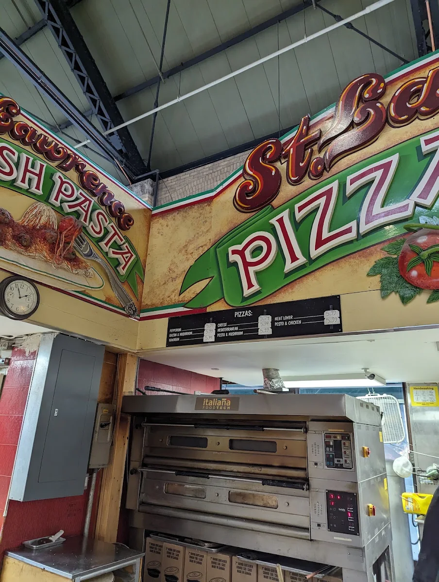 Menu, St Lawrence Pizza & Pasta