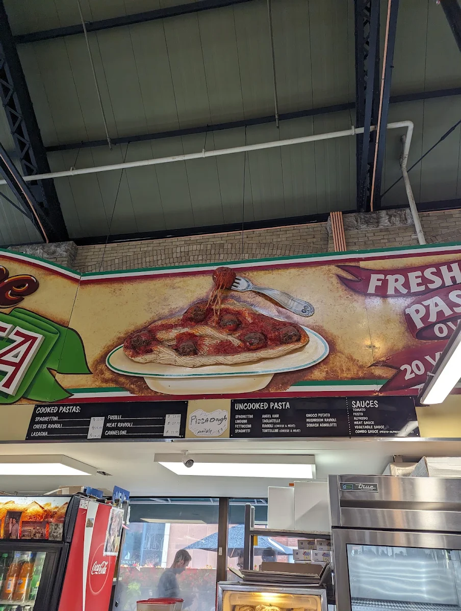 Menu, St Lawrence Pizza & Pasta