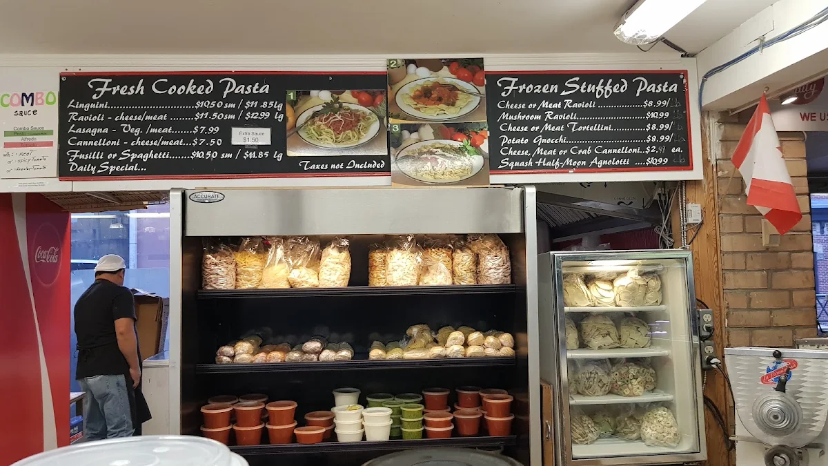 Menu, St Lawrence Pizza & Pasta