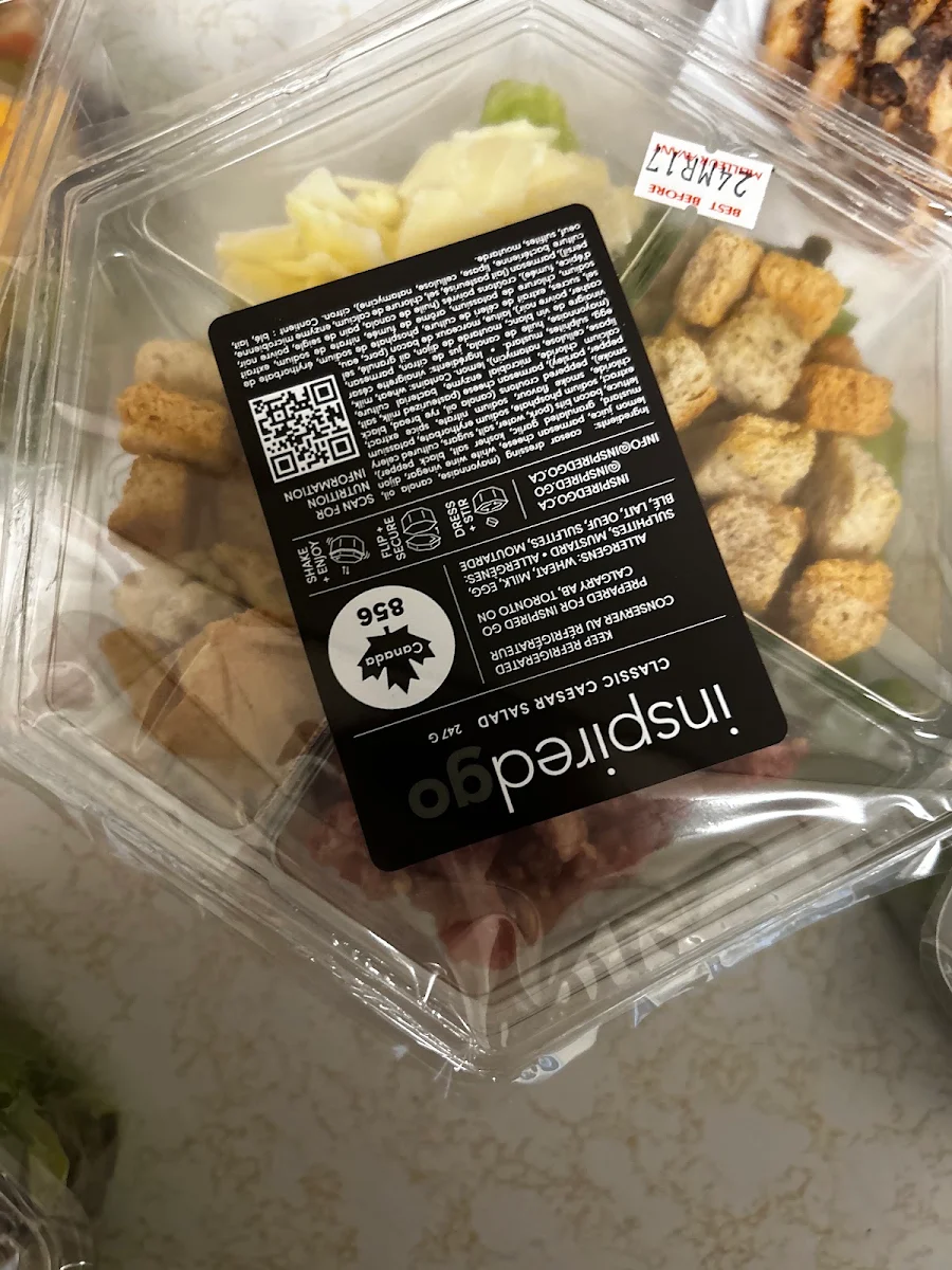 Menu, Inspired Go