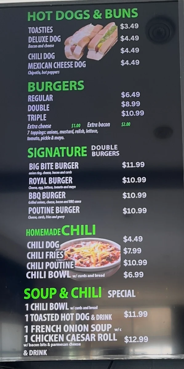 Menu photo 1
