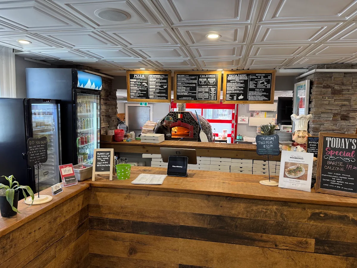 Menu, Pizza All'Antica