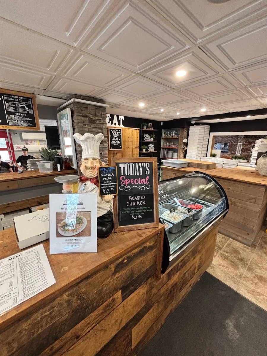 Menu, Pizza All'Antica