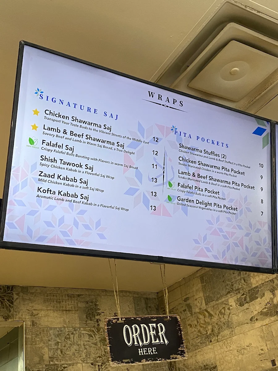 Menu, Zaad