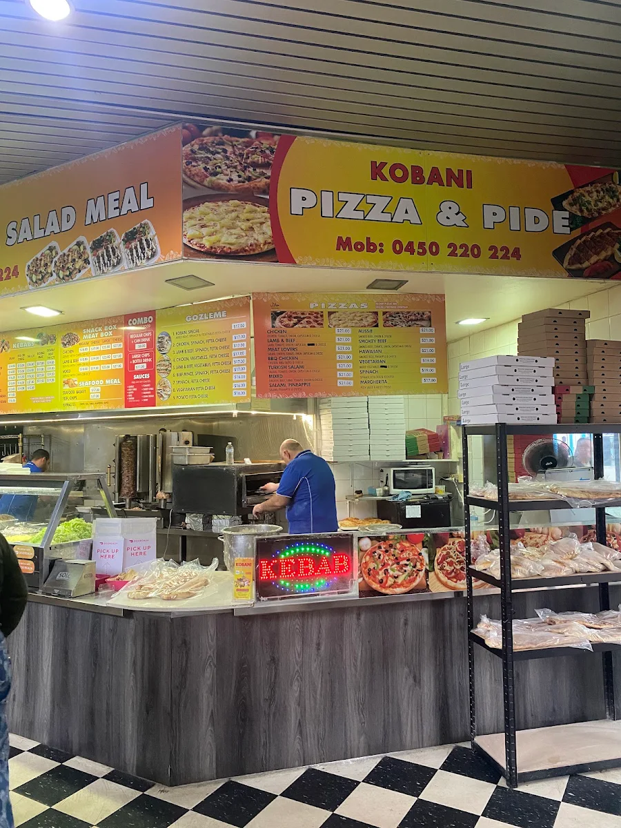 Menu, Kobani Kebab