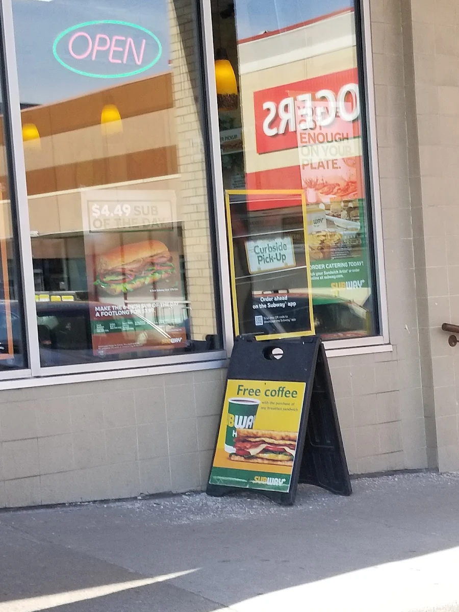 Menu, Subway