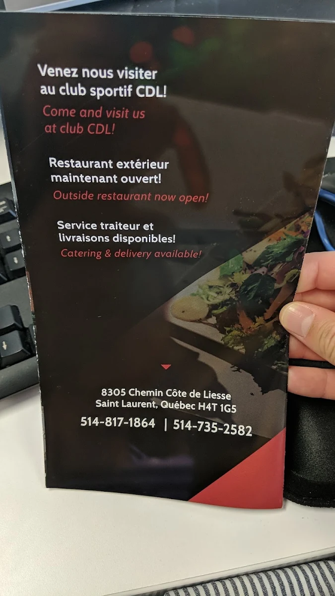 Menu, Rouge Santé
