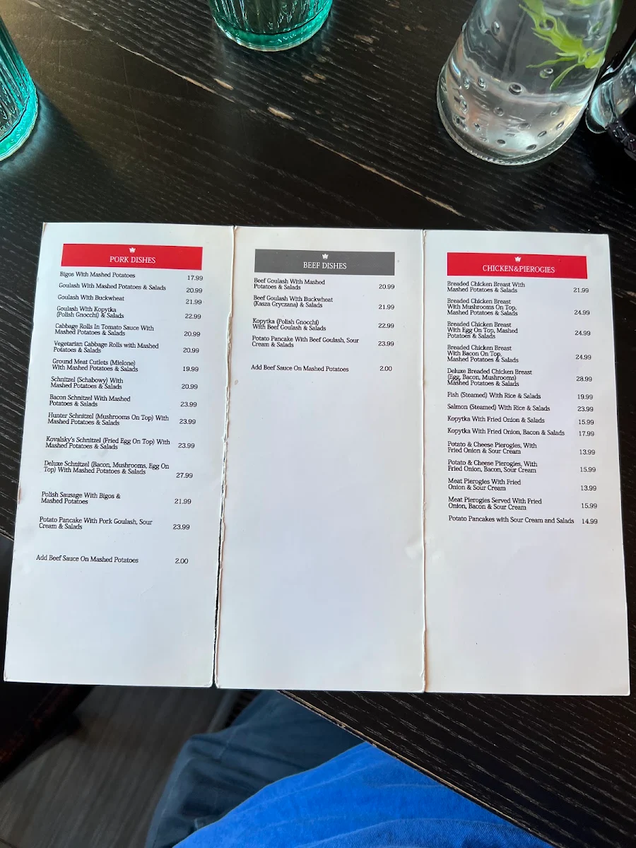 Menu photo 1