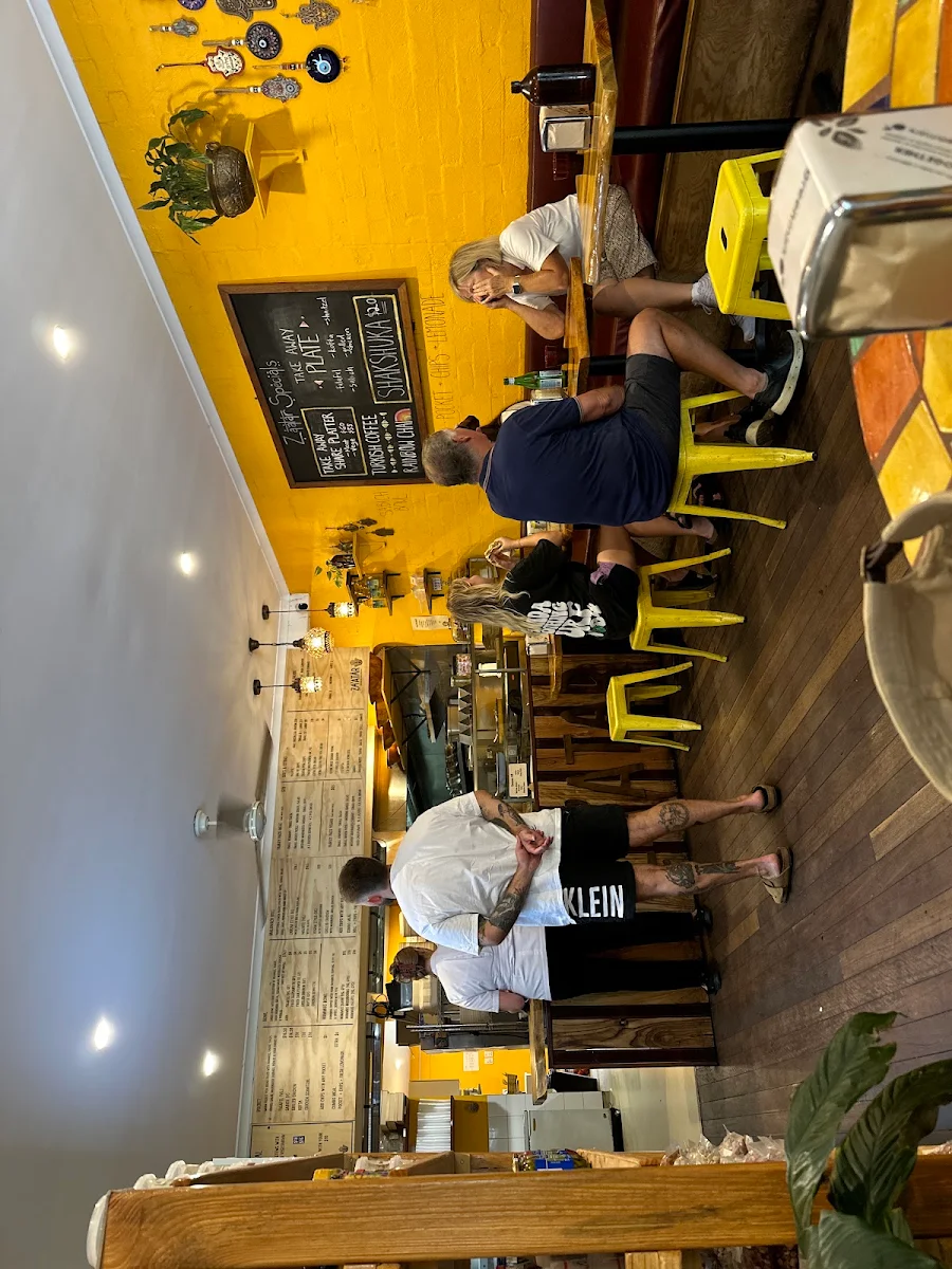 Menu, Za'atar Bellingen